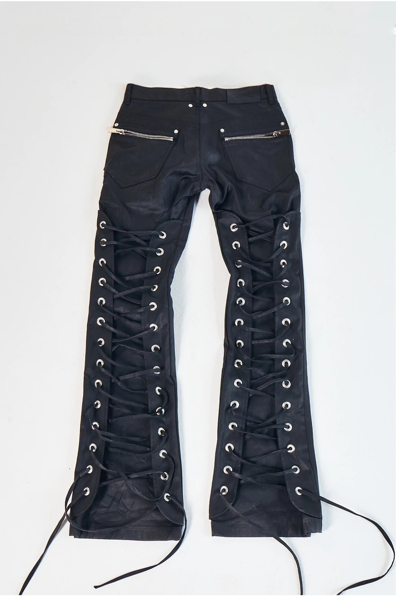 Wax Denim Decusatte Trousers